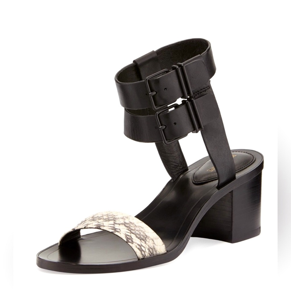 Pour La Victoire Dagney Double Buckle Sandals Women's Shoes 9.5 NEW NWT
Snake